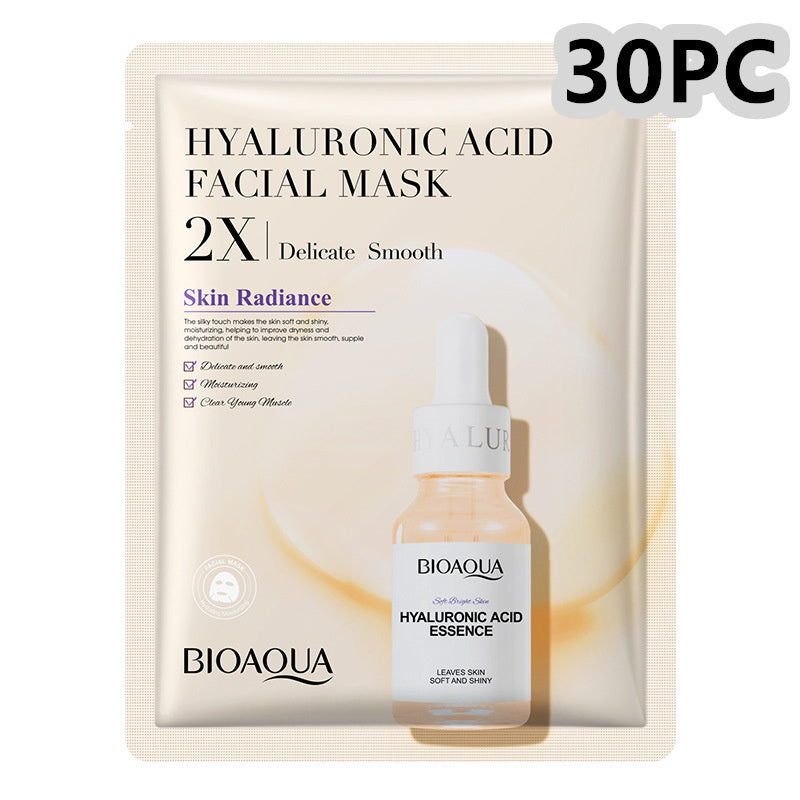 Collagen Face Mask Moisturizing Firming Face Sheet Mask Hyaluronic Acid Facial Masks Beauty Skin Care Gel Skin Care Lootquake LLC