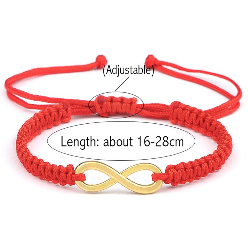 Infinity Charm Couple Bracelet Pi-Mart
