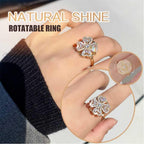 Rotating Four-Leaf Ring - SJB-DIAMOND ELITES