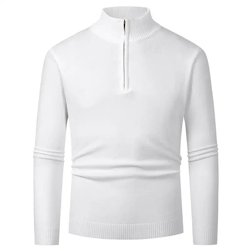 Fashion Trend Half Zipper Sweater