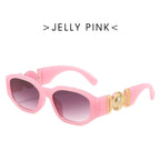 Retro Cutting Lens Gradient Square Sun Glasses UV400 - SJB-DIAMOND ELITES