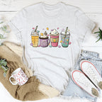 Easter Bunny Coffee Tee Peachy Sunday