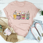 Easter Bunny Coffee Tee Peachy Sunday