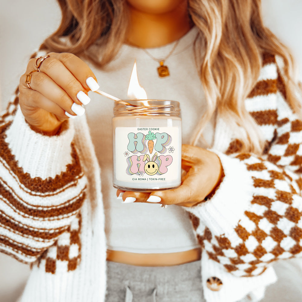 Easter Cookie Retro Sugar Cookie Candle Spring Dessert Cookie Scent BandsCo Straps