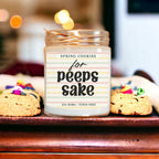 Easter Cookie Scented Soy Candle - Sugar Cookie Spring Dessert Aroma 8oz