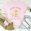 Easter Sunday Chicks Club Tee Peachy Sunday