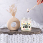Jasmine Bloom Easter Floral Scented Candle, Jasmine Perfume Soy Candle