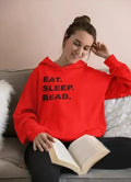 Eat Sleep Read HOODIE - SJB-DIAMOND ELITES