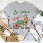 Eat Your Veggies Tee Peachy Sunday