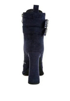 Punk Harness Boots - Studded High Heel Boots | Femstylo