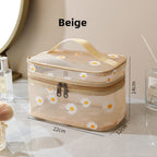 Mesh Cosmetic Bag, Small Daisy Beach Wash Bag, Travel Women's Simple Storage Bag, Go Out Portable Mesh Shower Tote Bag, - SJB-DIAMOND ELITES