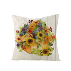 Linen Cushion  Office Sofa Cushion Cover Pi-Mart