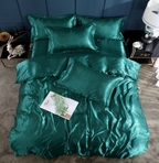 Bed Sheet Quilt Cover Naked Sleep Cool Silk Single Three Piece Set Pi-Mart