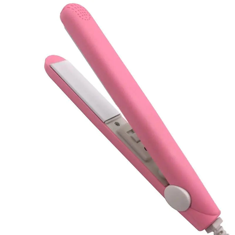Mini Portable Hair Iron Hair Straightener Curler Professional Hair Irons Ceramic Pi-Mart