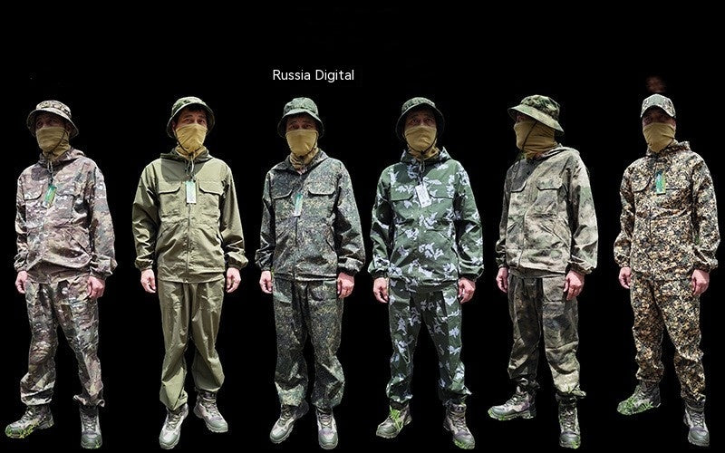 Russian Military Fans Battle Suit Summer Camouflage Lootquake LLC