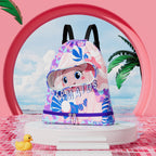 Children's swimming bag, wet and dry separation toilet bag, large-capacity swimming storage bag, beach storage bundle backpack. - SJB-DIAMOND ELITES