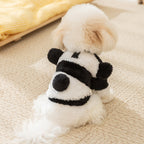 Winter Dog Cute Cow Feet Fluffy Jacket Pi-Mart