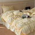 Handmade Bubble Pleated Cotton Four-piece Cotton Set Pi-Mart