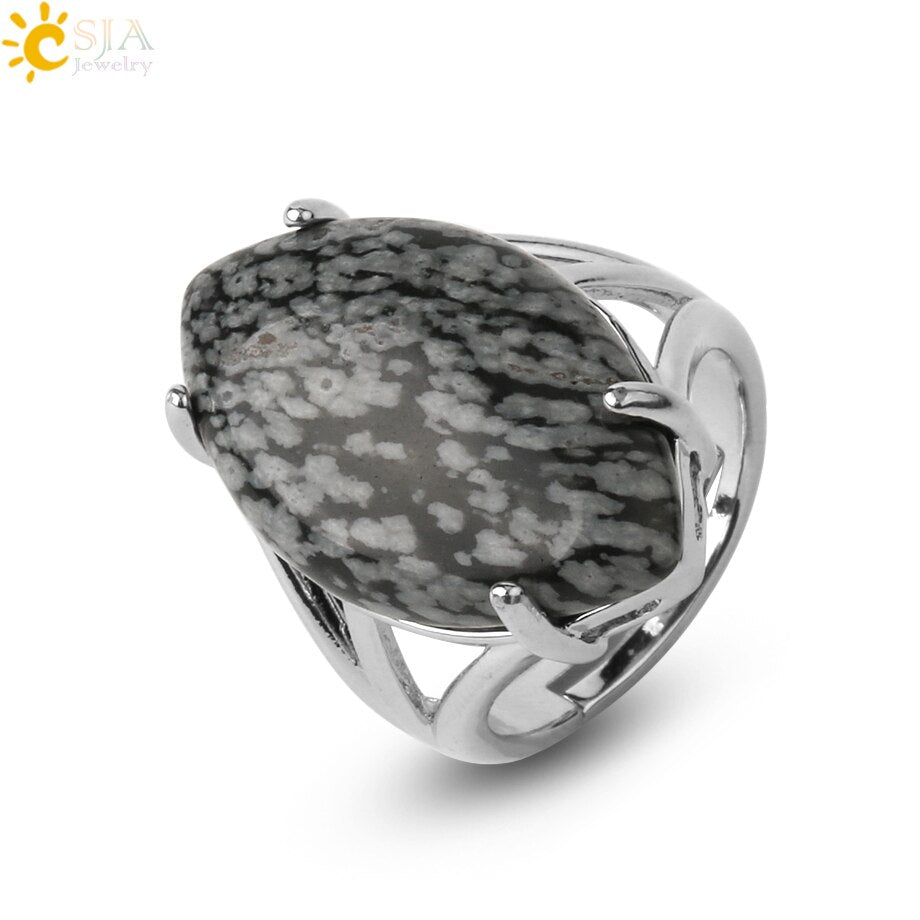 Natural Crystal Rings Pi-Mart