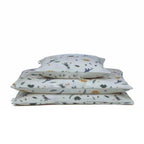 Cute Cartoon Quilt Cover And Pillowcase 2 Piece Set Pi-Mart