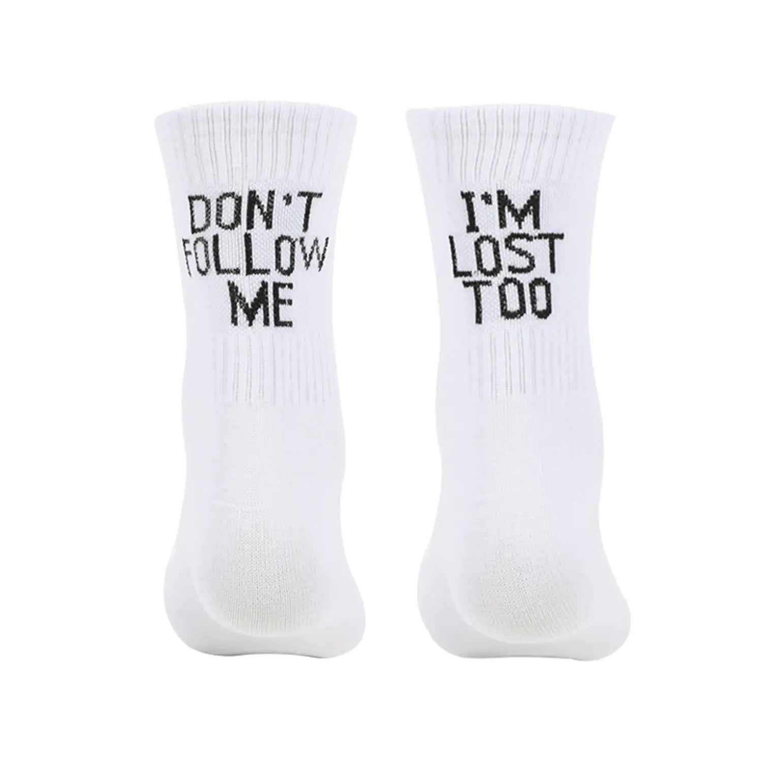 Explosive Socks DON`T FOLLOW ME I AM LOST TOO Pi-Mart