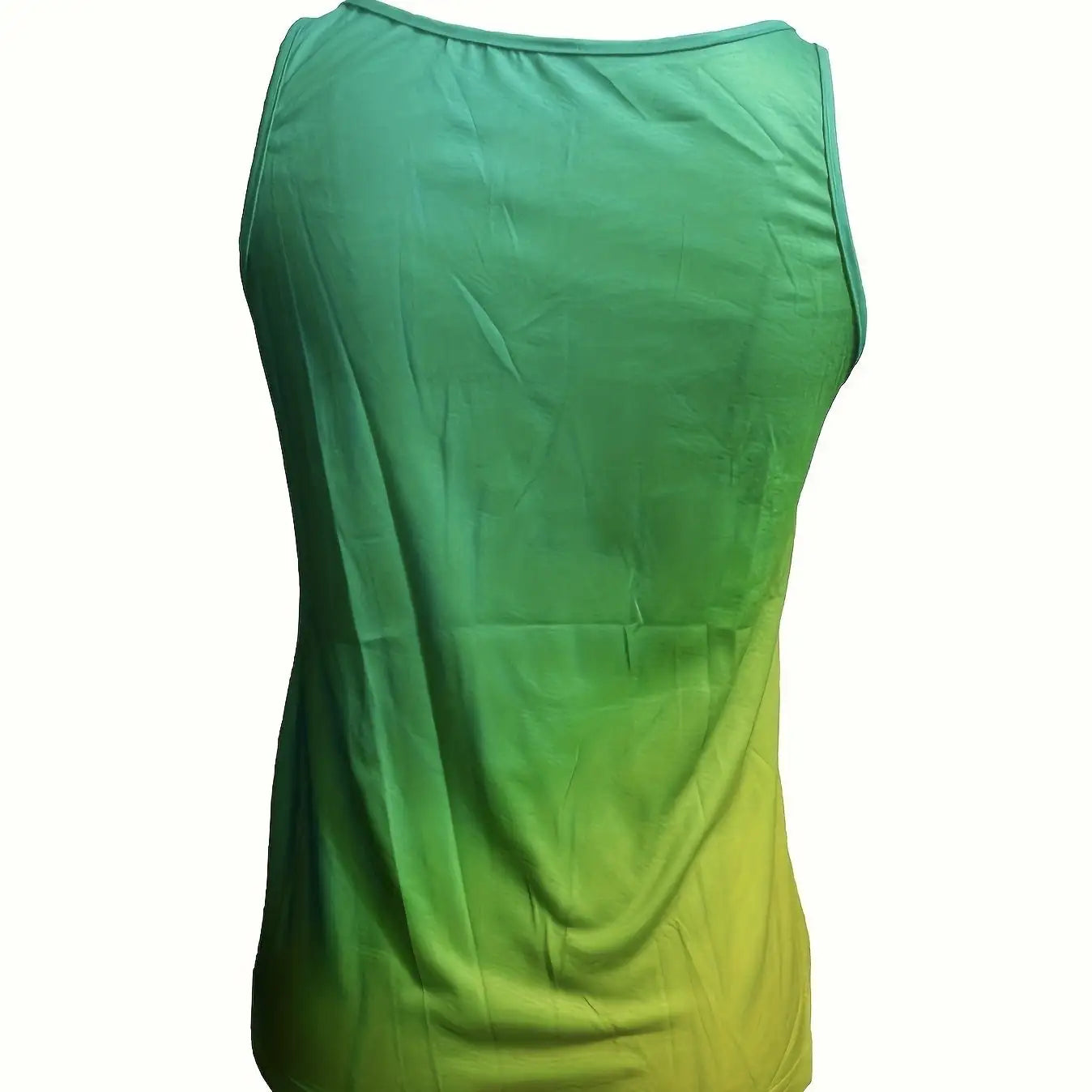 Ladies' V-neck Printed Fashionable And Versatile Slimming Tank Top - SJB-DIAMOND ELITES