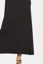 Scoop Neck Wide Strap Tank Dress For Women – Simple & Classic, Comfortable Wide Straps, Flattering Scoop Neckline for Effortless Style Stevvex