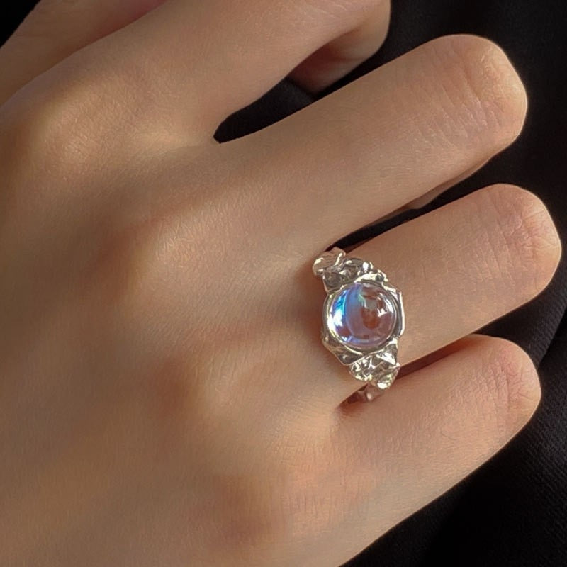 Aesthetic Crystal Love Ring - SJB-DIAMOND ELITES