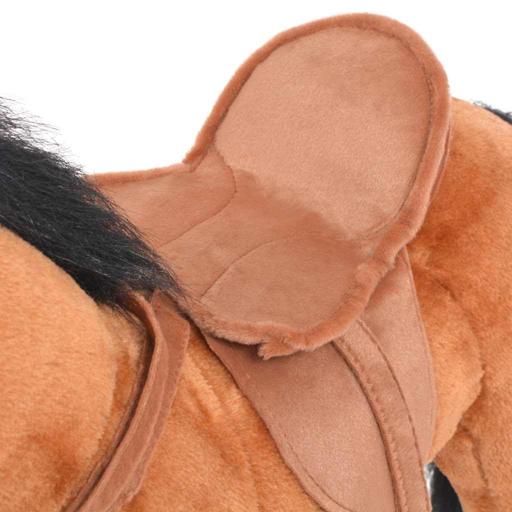 Plush Horse Standing Plush   Plush Horse Lootquake LLC