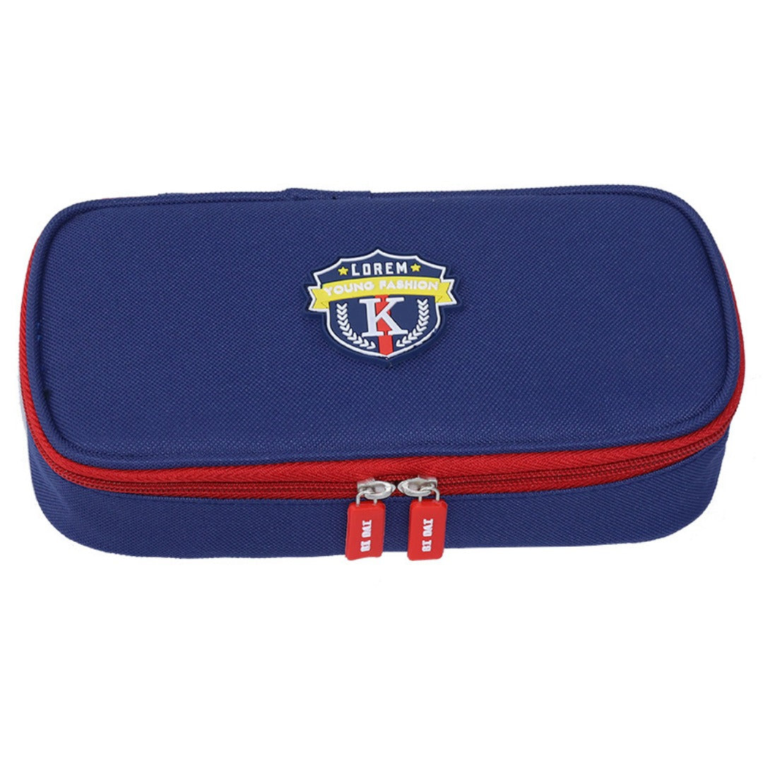 Large capacity multi-layer pencil case, primary school children's stationery box, pencil case, stationery storage bag - SJB-DIAMOND ELITES