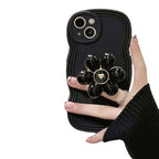 Ladies Temperament Flower Stand Phone Case Pi-Mart