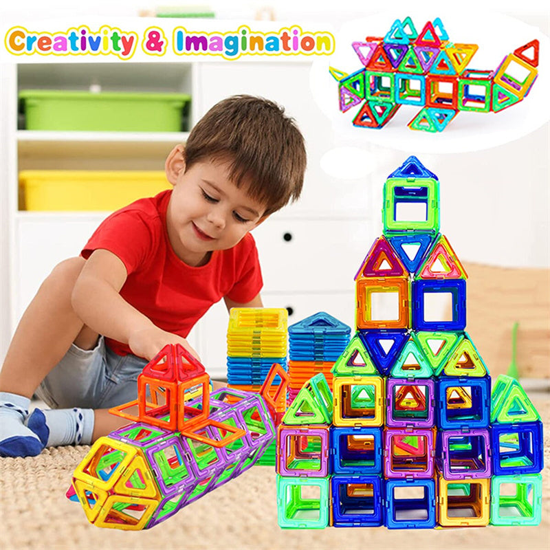 Magnetic Building Blocks DIY Magnets Toys For Kids Designer Construction Set Gifts For Children Toys Pi-Mart
