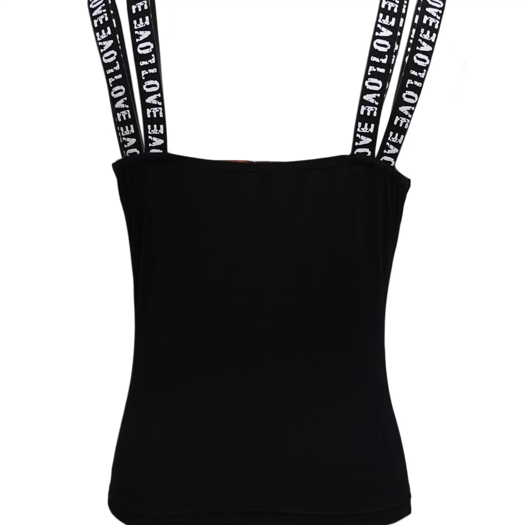 Ladies' Fashionable And Elegant Solid Color Sleeveless Tank Top - SJB-DIAMOND ELITES