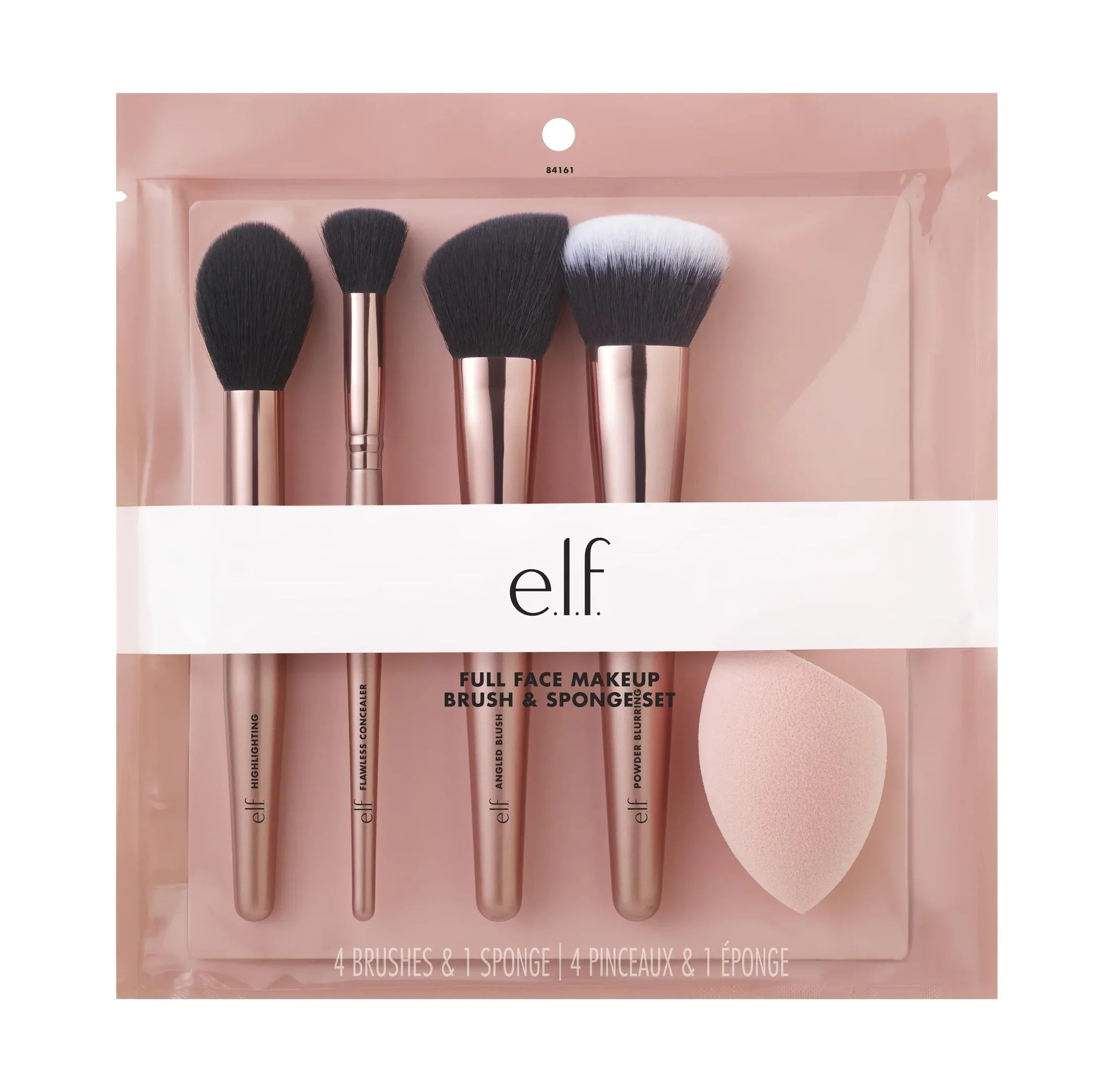 e.l.f. Complexion Essentials Brush & Sponge Set - New This is Beauty US