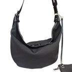 Slouch purse Crossbody, Casual bag Female, Zebra pattern fabric shoulder bag, large capacity hobo bag 2 in 1