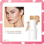Highlighter Pen Face Concealer Contouring Bronzer Brighten 3D Contour Makeup And 3 In 1 Blush Eyeshadow Lipstick Stick Pi-Mart
