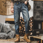 American Retro Autumn Jeans Men Lootquake LLC