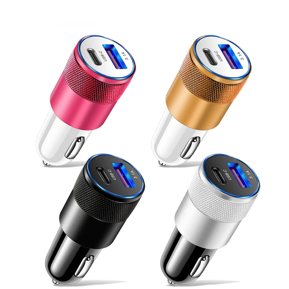 Metal Alloy Car Charger - SJB-DIAMOND ELITES