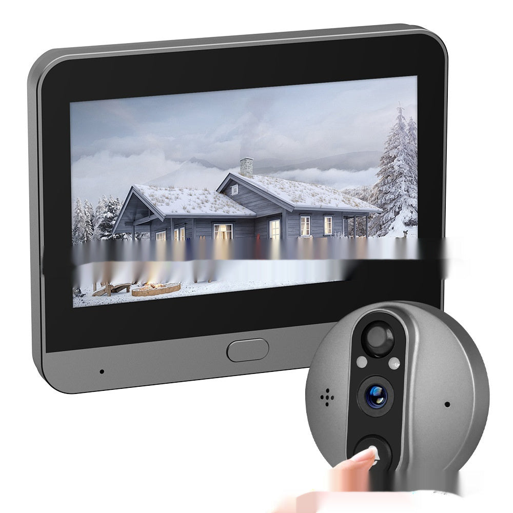 Night Vision Digital Door Viewer Video Doorbell Surveillance Camera 3MP Pi-Mart