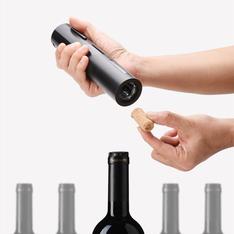 New Base Bottle Opener Enterprise Year-end Business Gift Five-in-one Red Wine Wine Set Base Electric Bottle Opener Pi-Mart