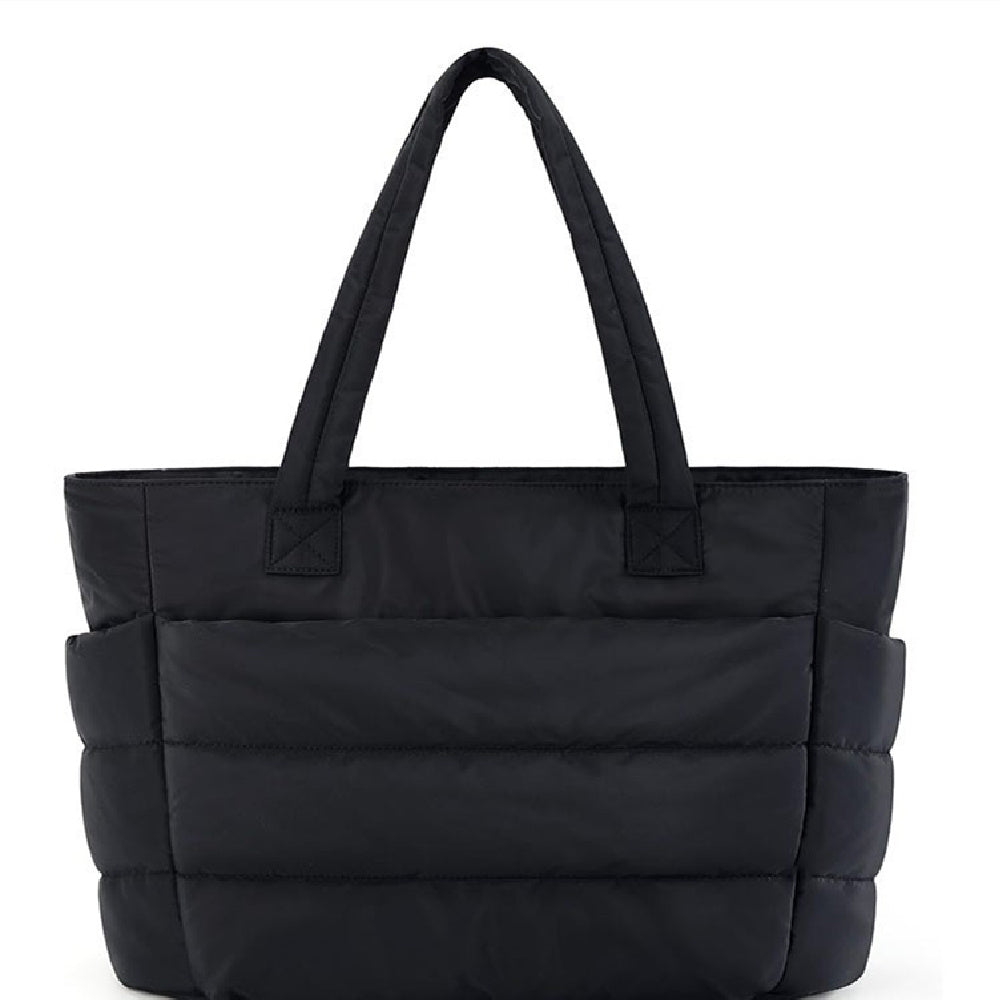 Women's Cotton Handbag Large Zipper Travel Essential Pi-Mart
