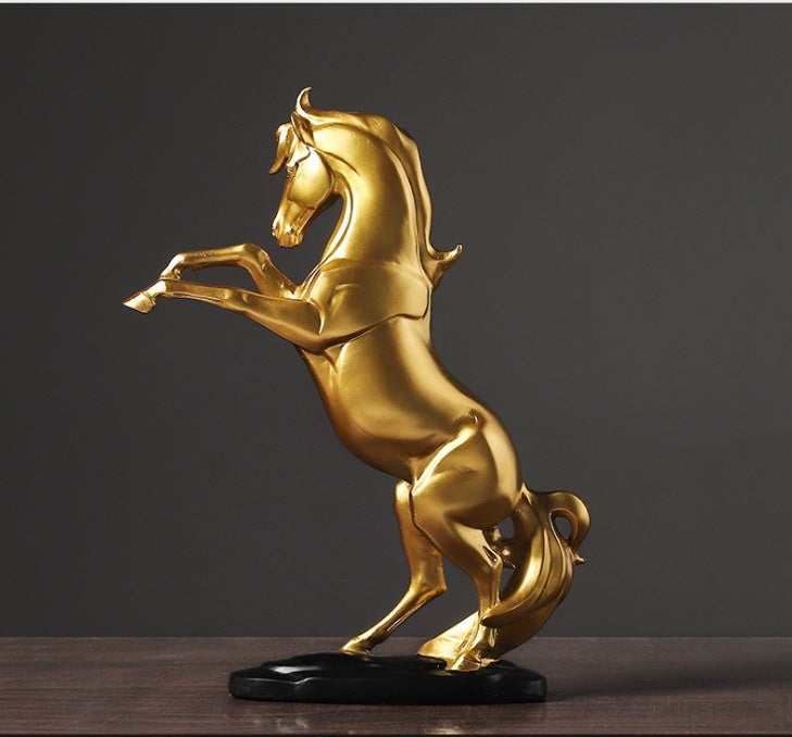 War Horse Bronze Horse Head Power Horse Resin Crafts Lootquake LLC