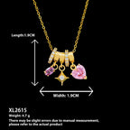 European And American Moon Necklace Niche Non-fading High-grade Accessories