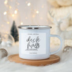 16oz Reusable Metal Candle Mug Scented Candle With Custom Label Color Option BandsCo Straps