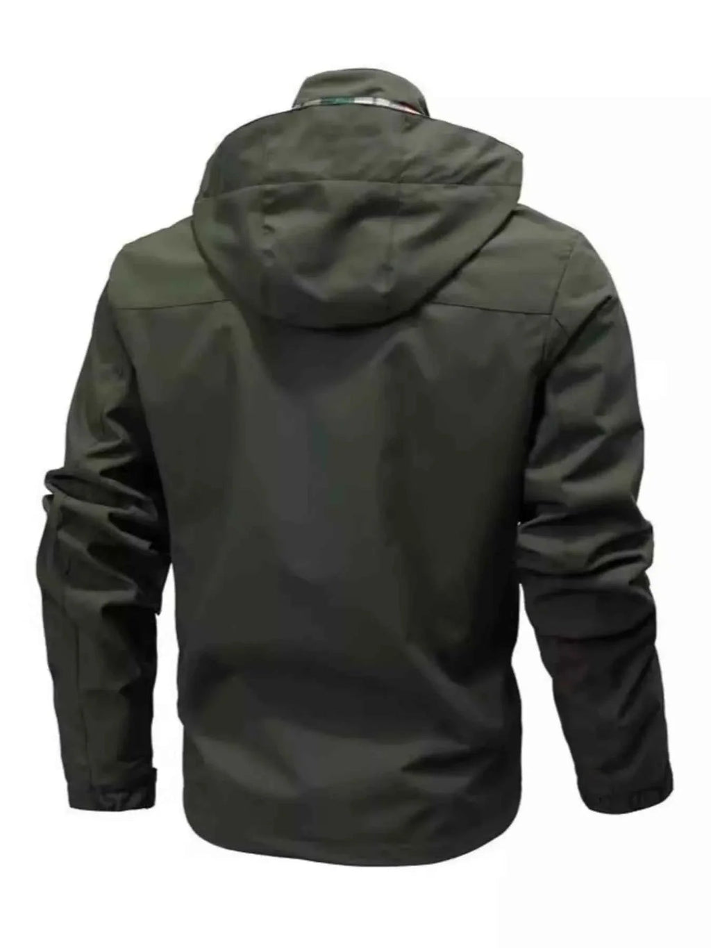 Men's Plus Size Hooded Outdoor Windproof Coat THRIXINE