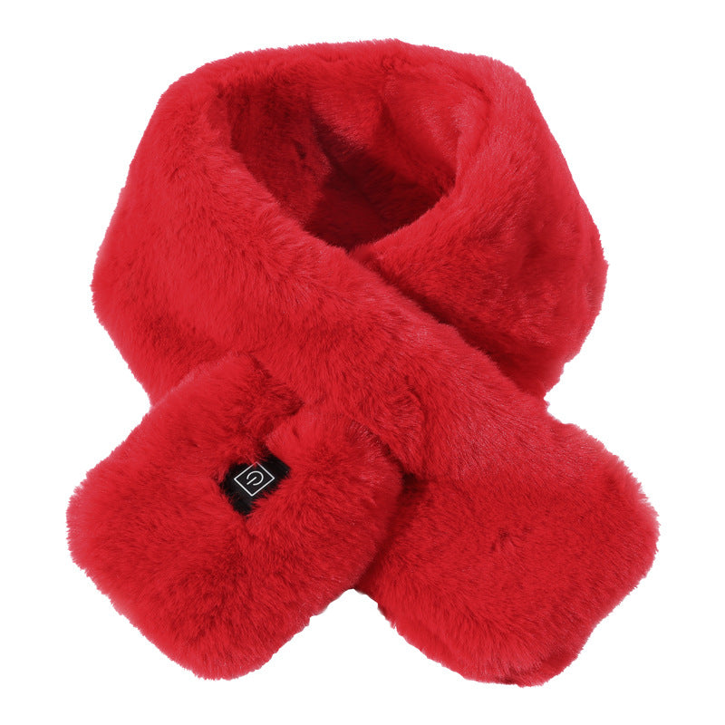Heating Scarf USB Electric Heated Neck Wrap Heating Pad Pain Relief Three-gear Temperature Control Neck Warmer For Women Men Pi-Mart