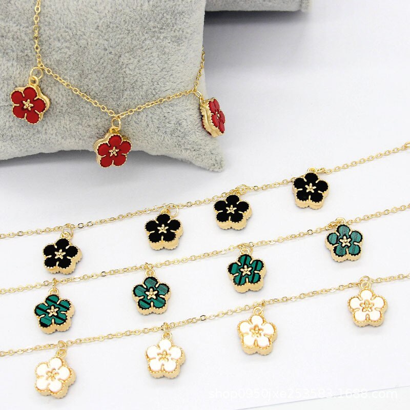 18k Gold Plating Flower Bracelets Pi-Mart