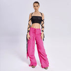 2023 New Style Womens Elastic Cross Arm Solid Color Straps Tank Top Casual Summer Ladies Slim Top - SJB-DIAMOND ELITES