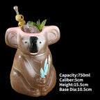 Hawaii Ceramic Tiki Mugs Pi-Mart