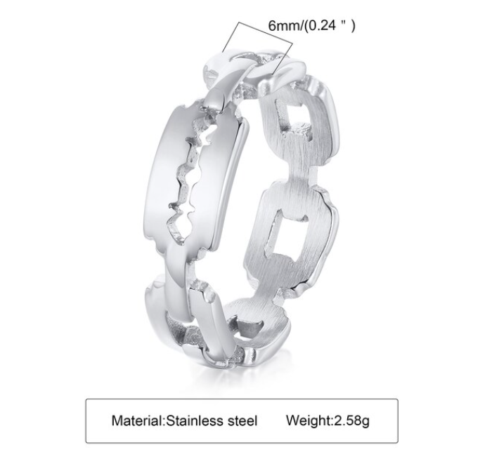 Razor Blade Rings Pi-Mart